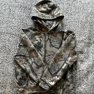 Hollister Boxy Camouflage Hoodie